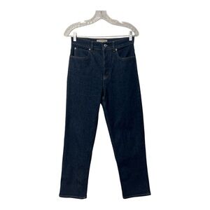 Everlane The Way High Jean Women’s 26 Blue Dark Wash Organic Cotton